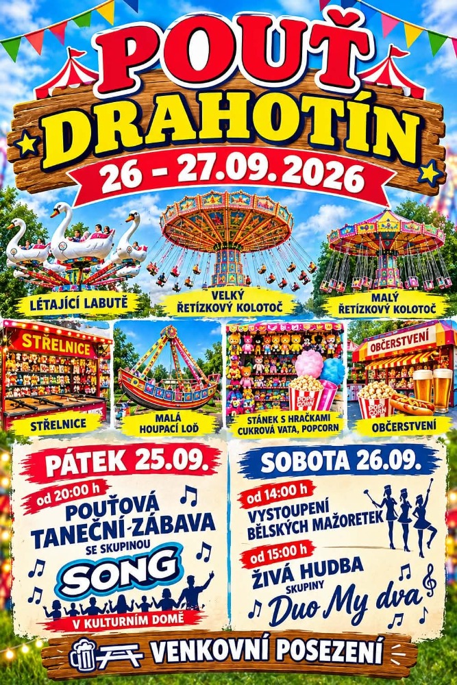 Drahotínská pouť - 25. 26.9. 2026
