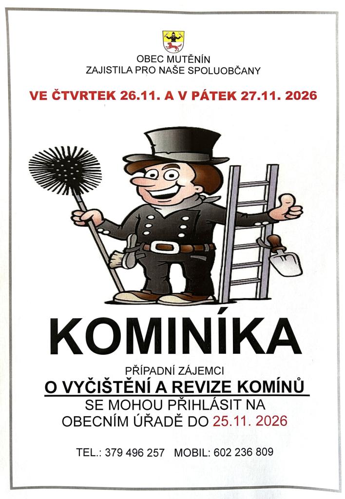 Kominík - 26.11. - 27.11. 2026