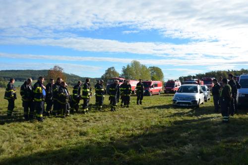 Sobota 21.10. 2023 - hledání ztracené osoby.
