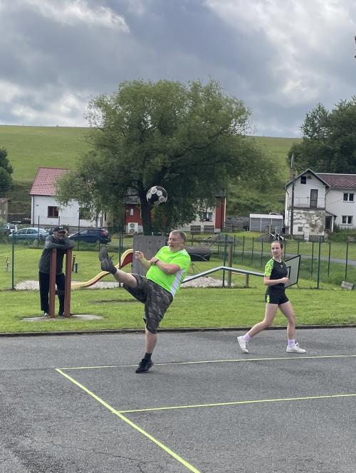 Turnaj v nohejbale v Mutěníně 13.7. 2024. 