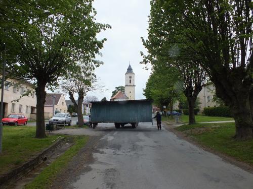 Odstranění autobusové čekárny