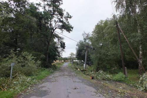 Srpnová bouřka v Mutěníně