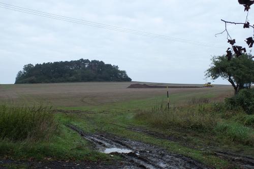 Zahájení prací na budoucím lomu v Mutěníně.