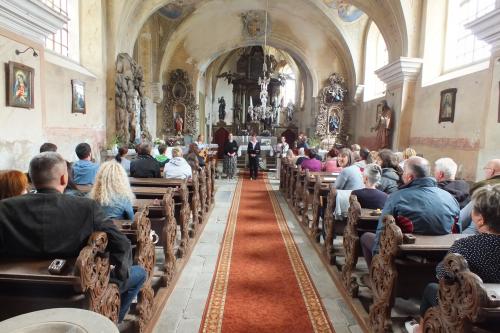 Mutěnínská pouť sobota - Spolek nadšených v kostele sv. Bartoloměje