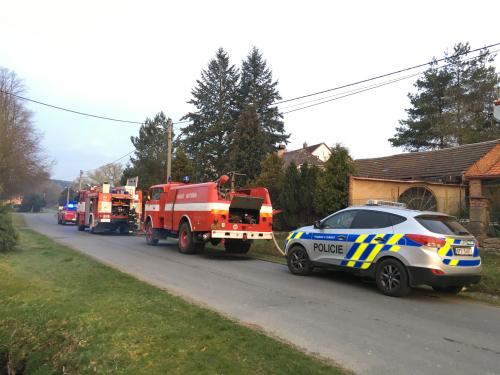 Požár v Mutěníně 9.4. 2019