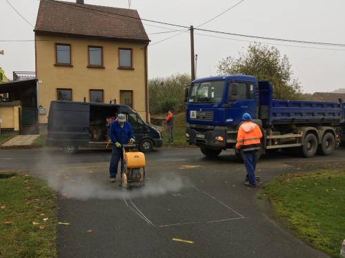 Výměna hlavních uzávěrů vody a hydrantů - listopad 2019