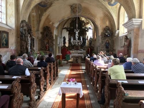 Mutěnínská pouť - 29.8. 2021, Poutní mše svatá.